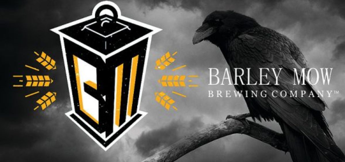 Barley Mow Brewing logo with crow