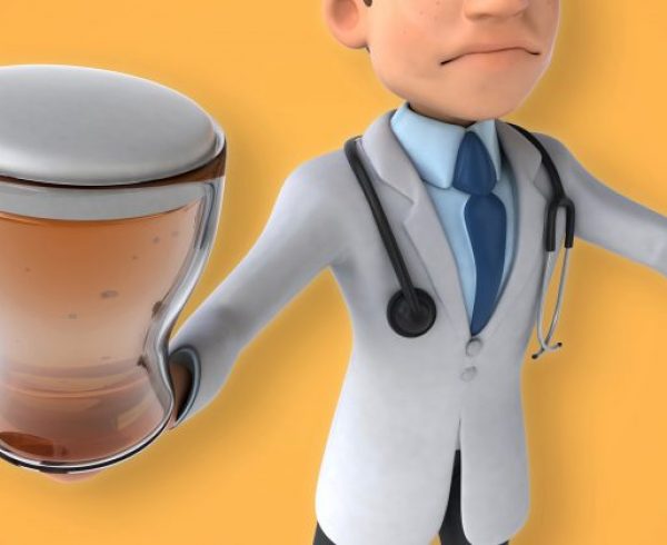Dr. Homebrew beer doctor cartoon