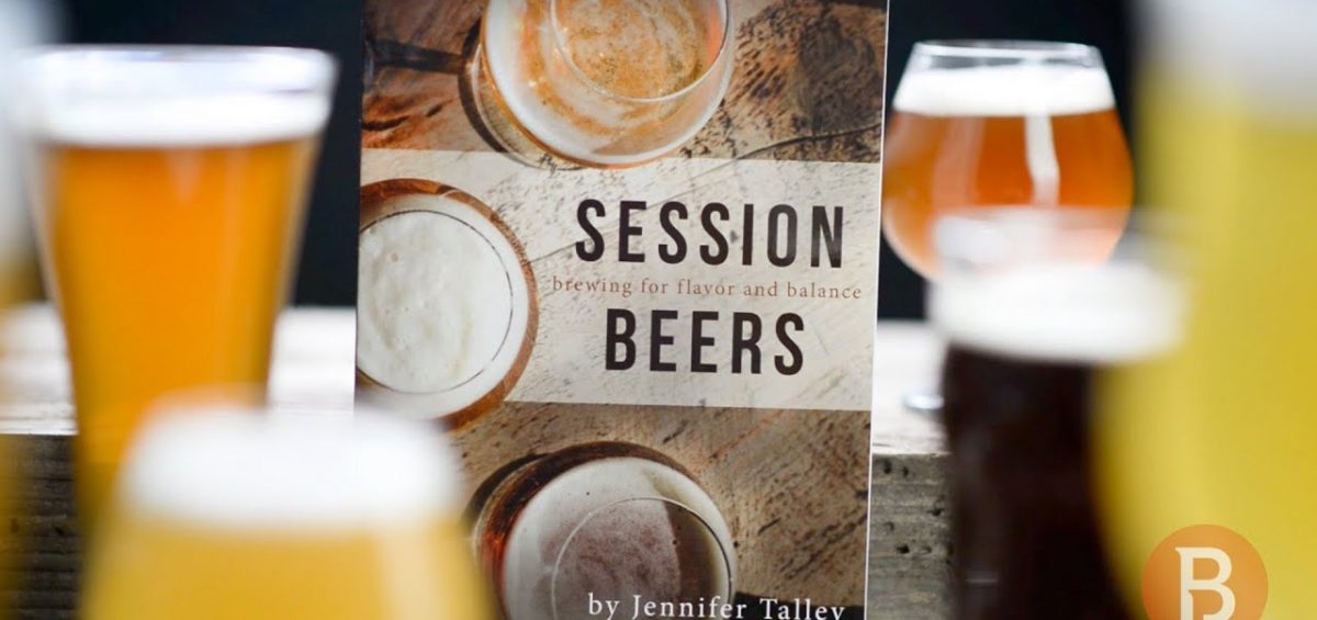 Session Beers book wth full beer glasses all around