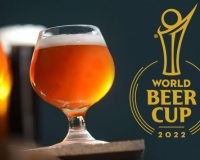 2022 World Beer Cup Awards Ceremony logo with beer glass and trophy